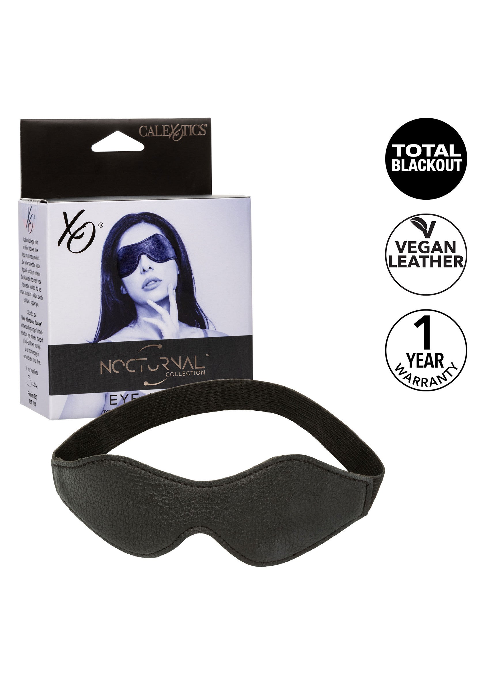 Accessoire BDSM CalExotics Nocturnal Eye Mask