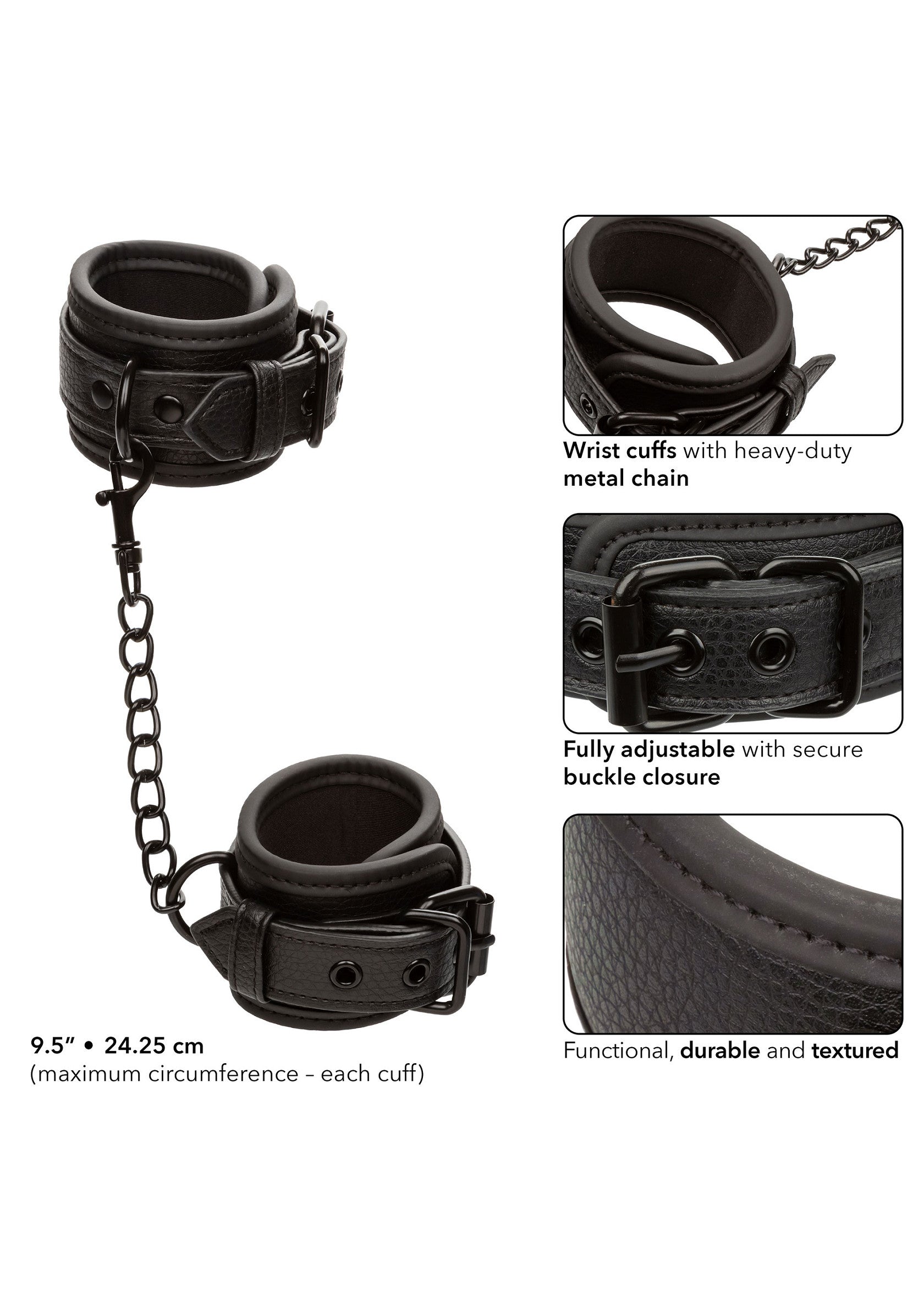 Accessoire BDSM CalExotics Nocturnal Wrist Cuffs