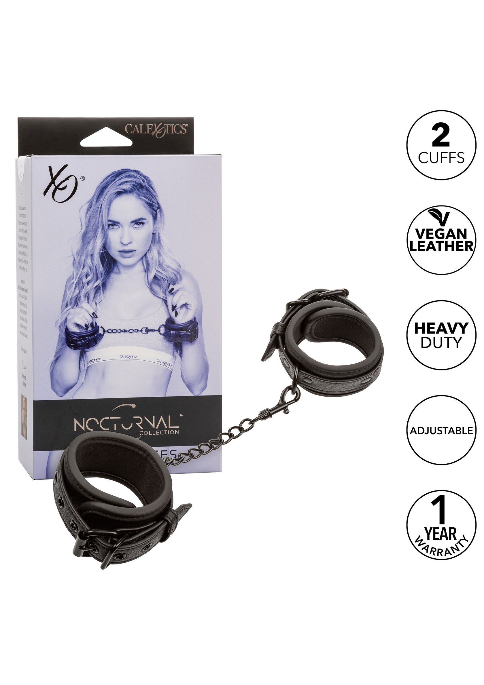 Accessoire BDSM CalExotics Nocturnal Wrist Cuffs