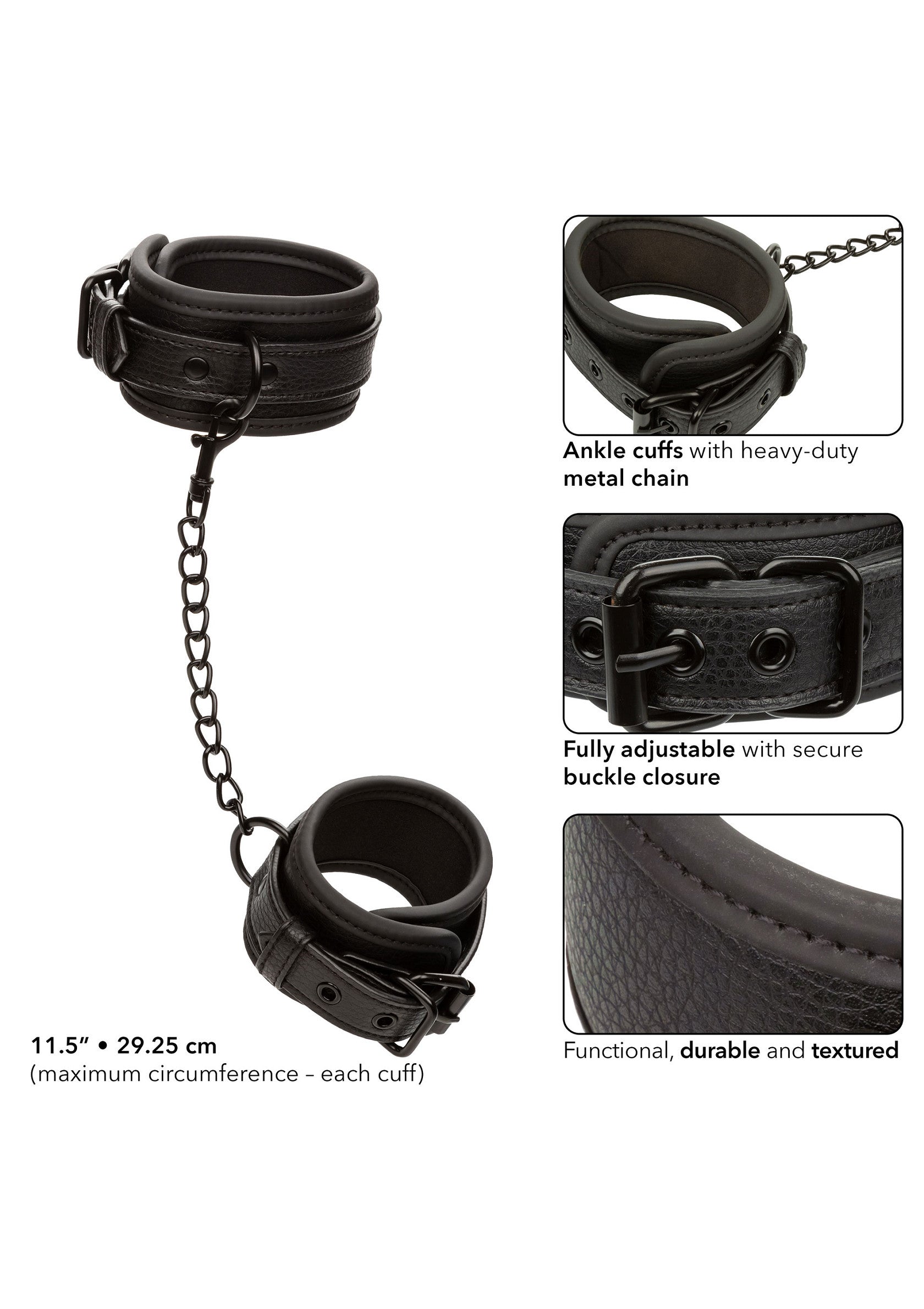 Accessoire BDSM CalExotics Nocturnal Ankle Cuffs