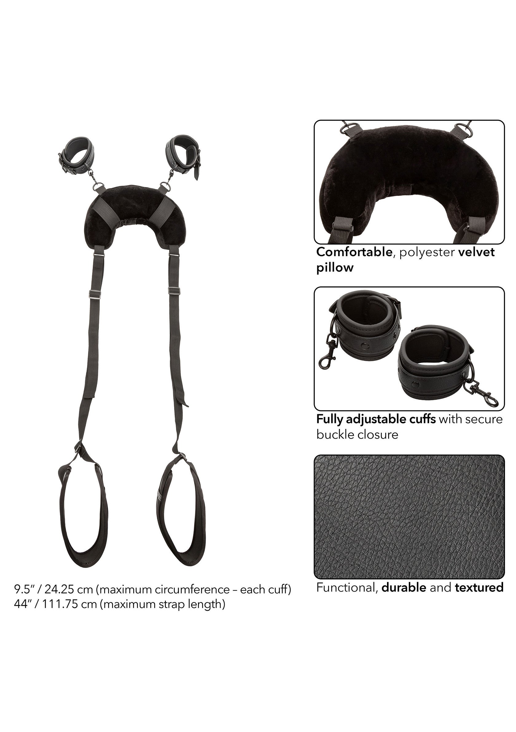 Accessoire BDSM CalExotics Nocturnal PositionStrap Pillow
