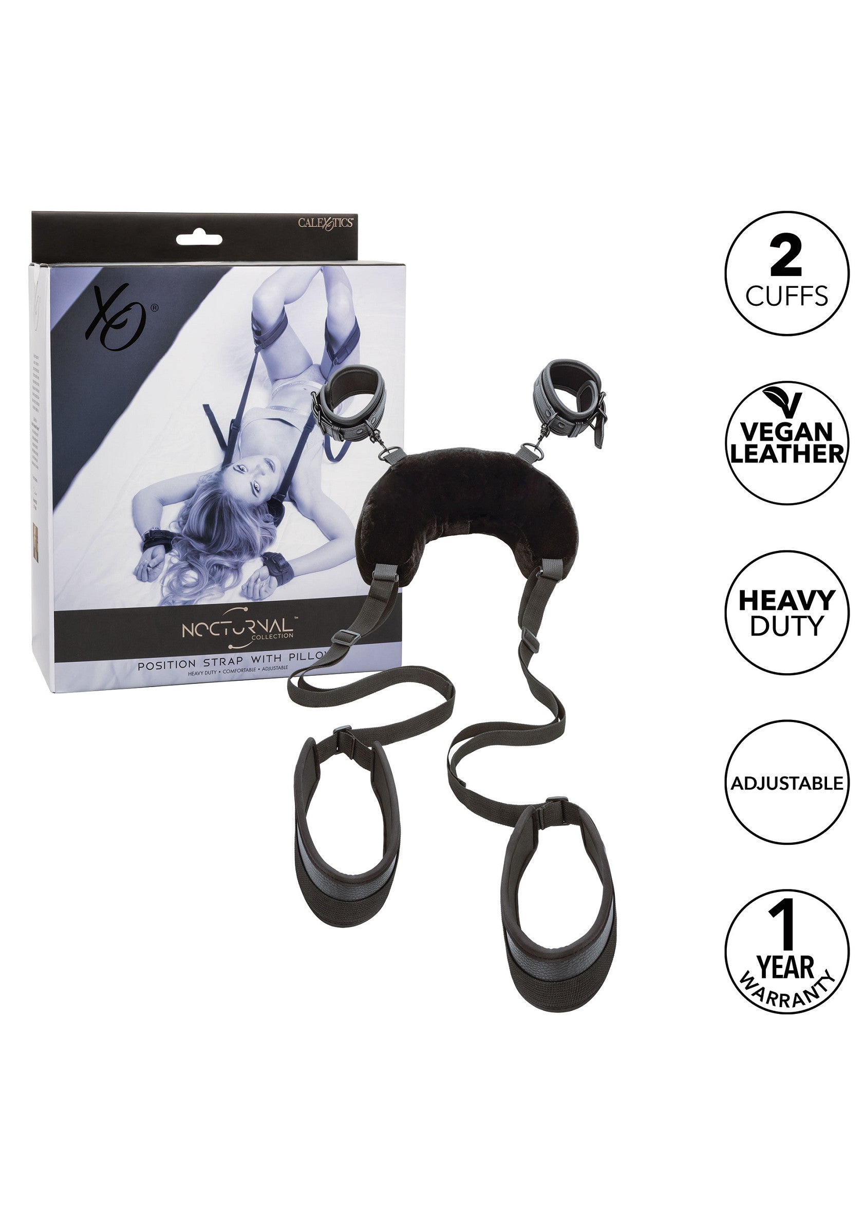 Accessoire BDSM CalExotics Nocturnal PositionStrap Pillow