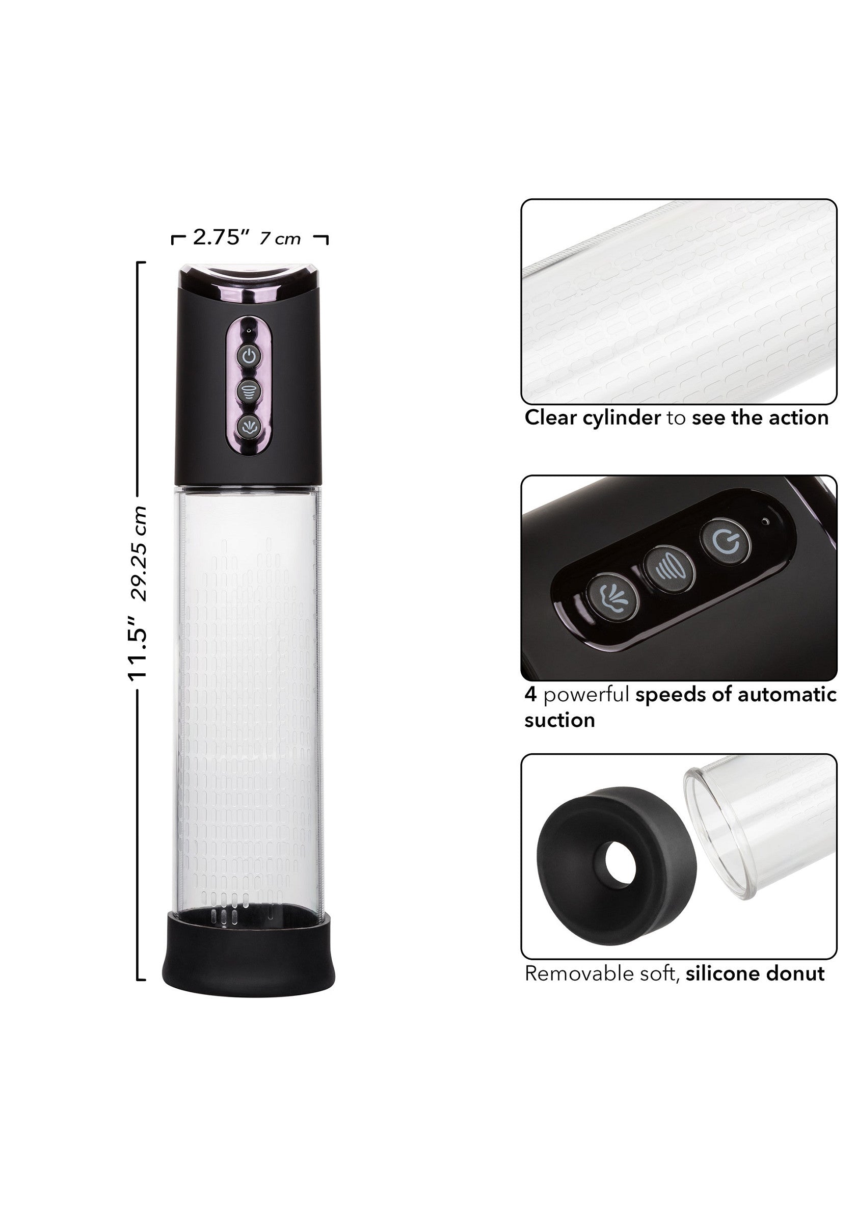 Masturbateur CalExotics Peak Rechargeable Pump