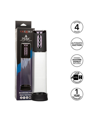 Masturbateur CalExotics Peak Rechargeable Pump