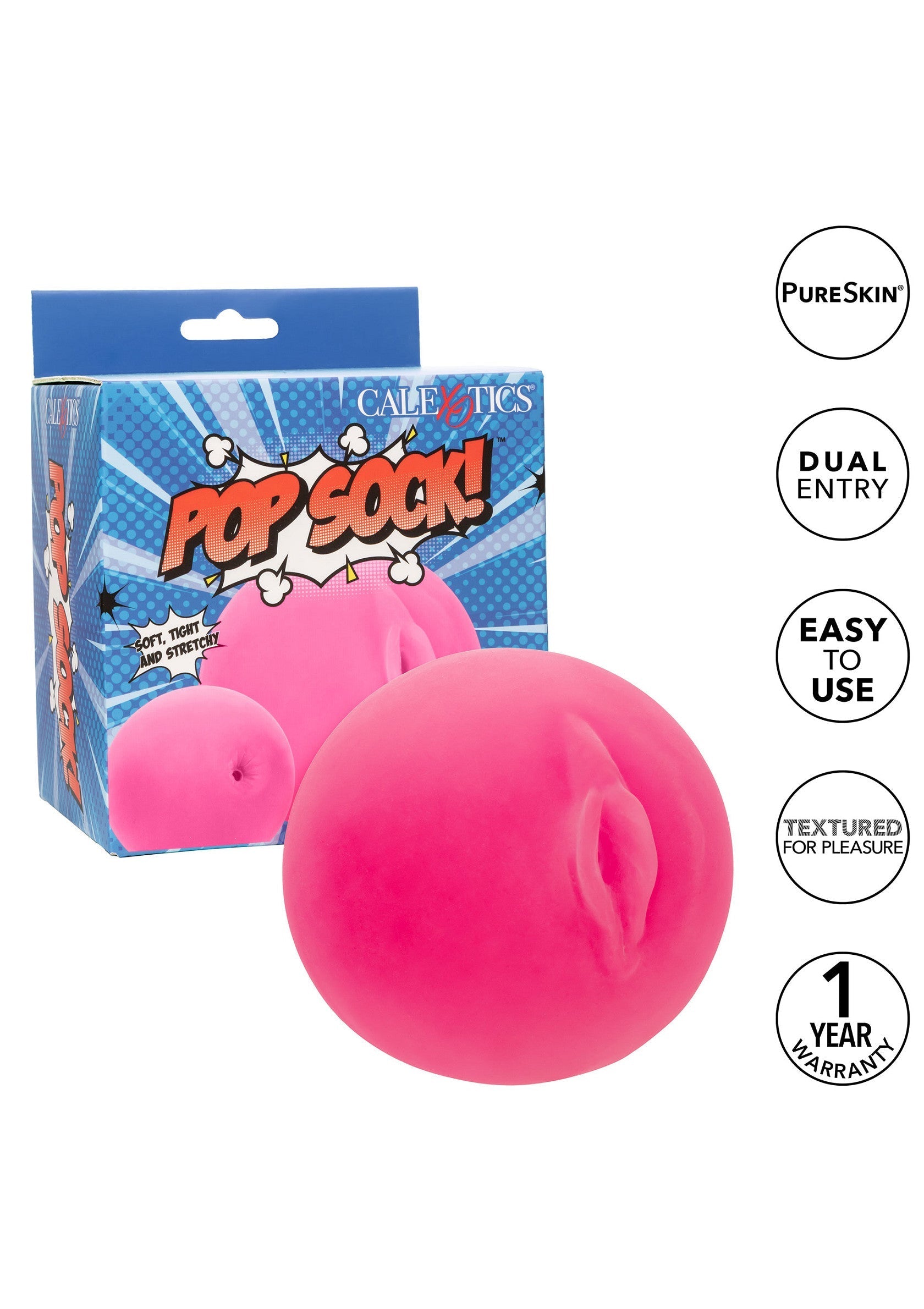 Masturbateur CalExotics Pop Sock Pussy Ass