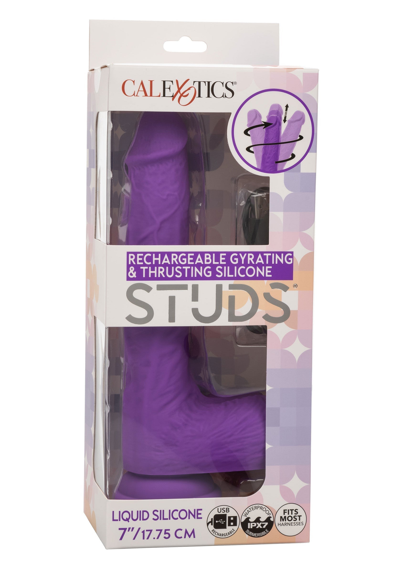 Dildo CalExotics Gyrating & Thrusting Studs