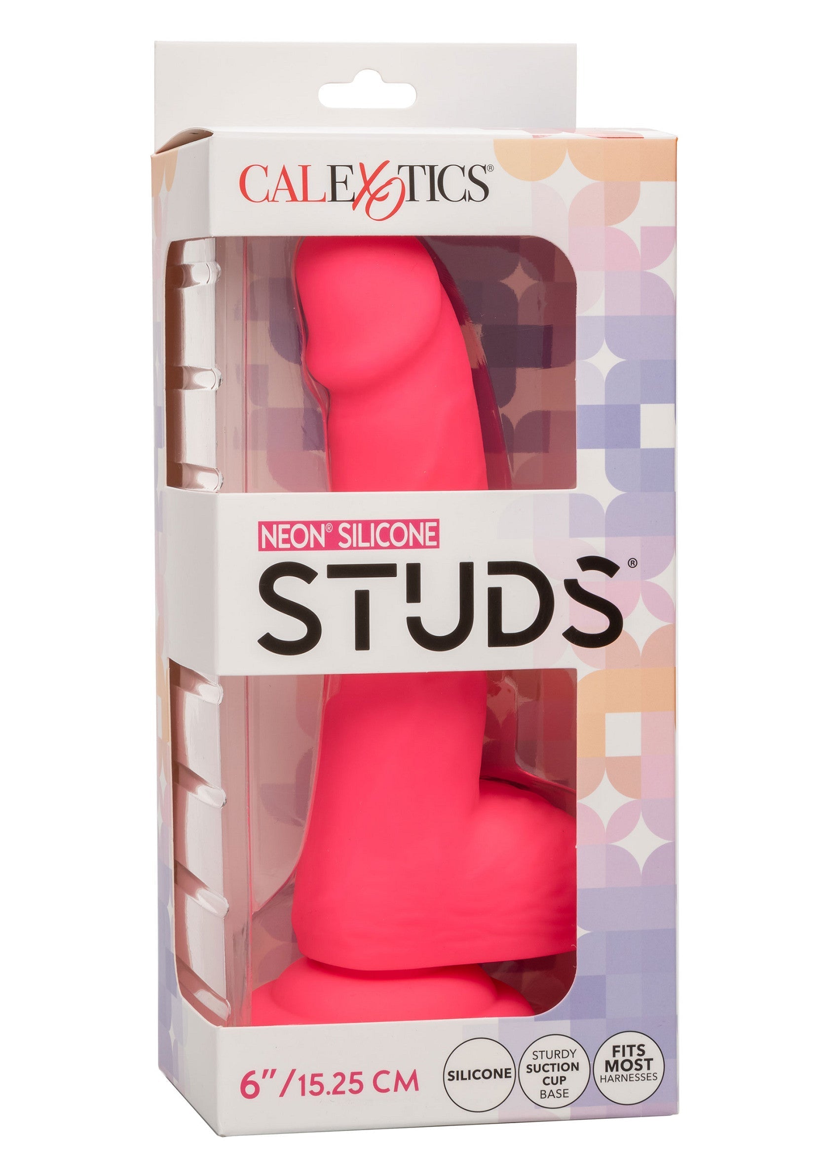 Dildo CalExotics Neon Silicone Studs 6 inch