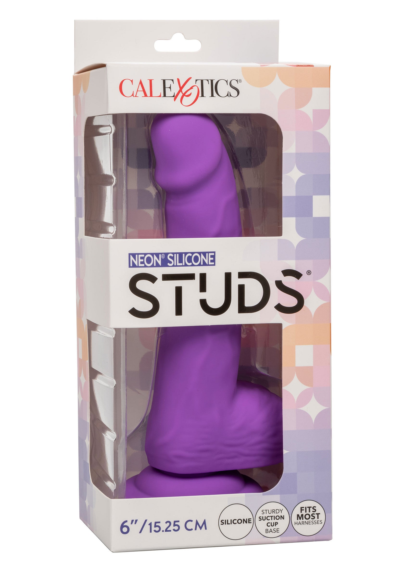 Dildo CalExotics Neon Silicone Studs 6 inch