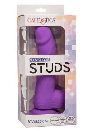 Dildo CalExotics Neon Silicone Studs 6 inch