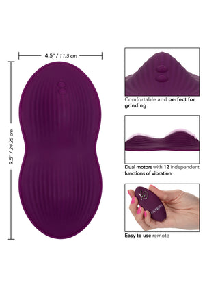 Vibromasseur CalExotics Remote Control Dual Rider