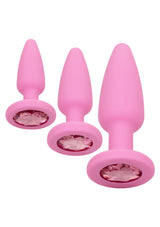 Jouet anal CalExotics Crystal Booty Kit