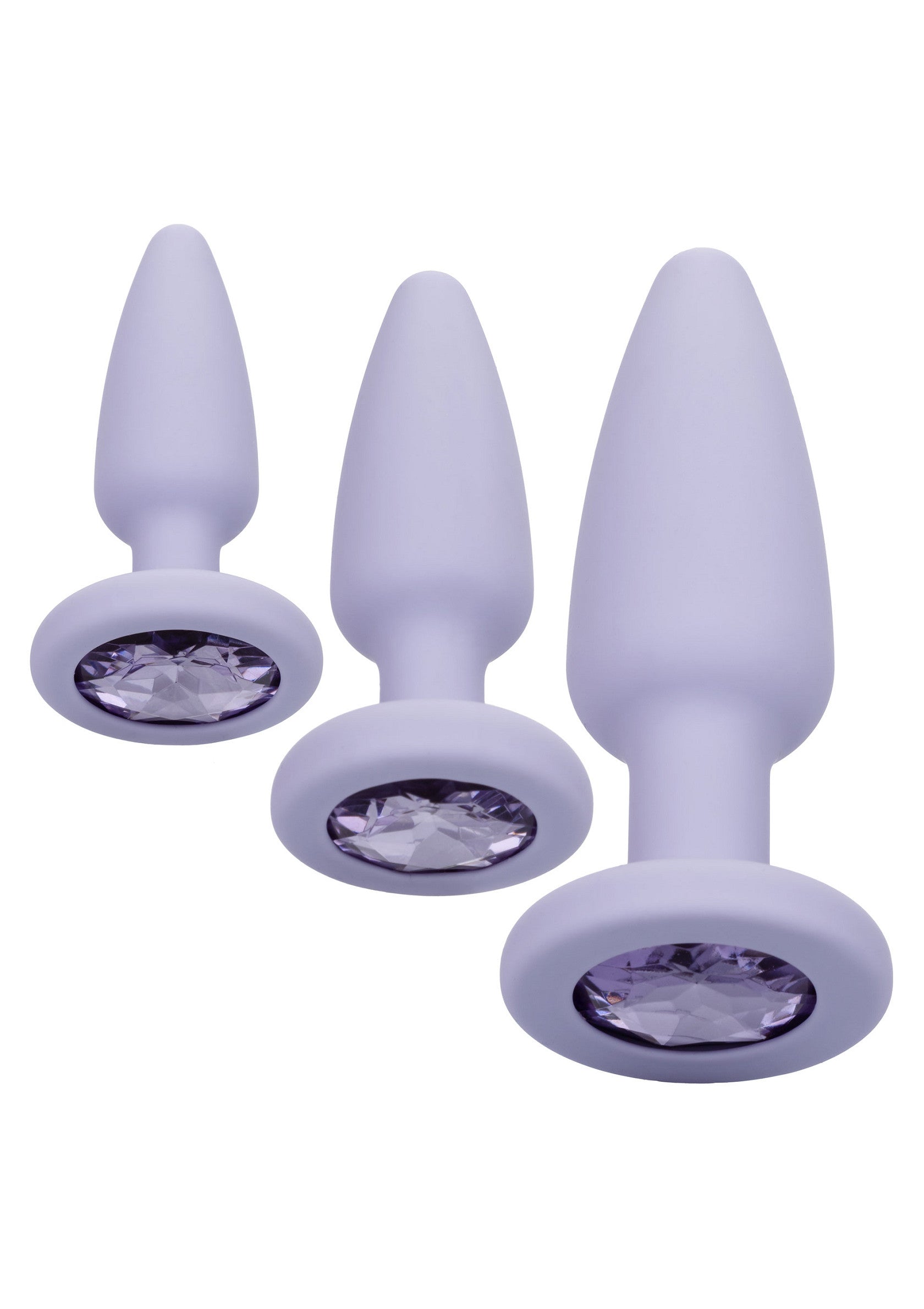 Jouet anal CalExotics Crystal Booty Kit