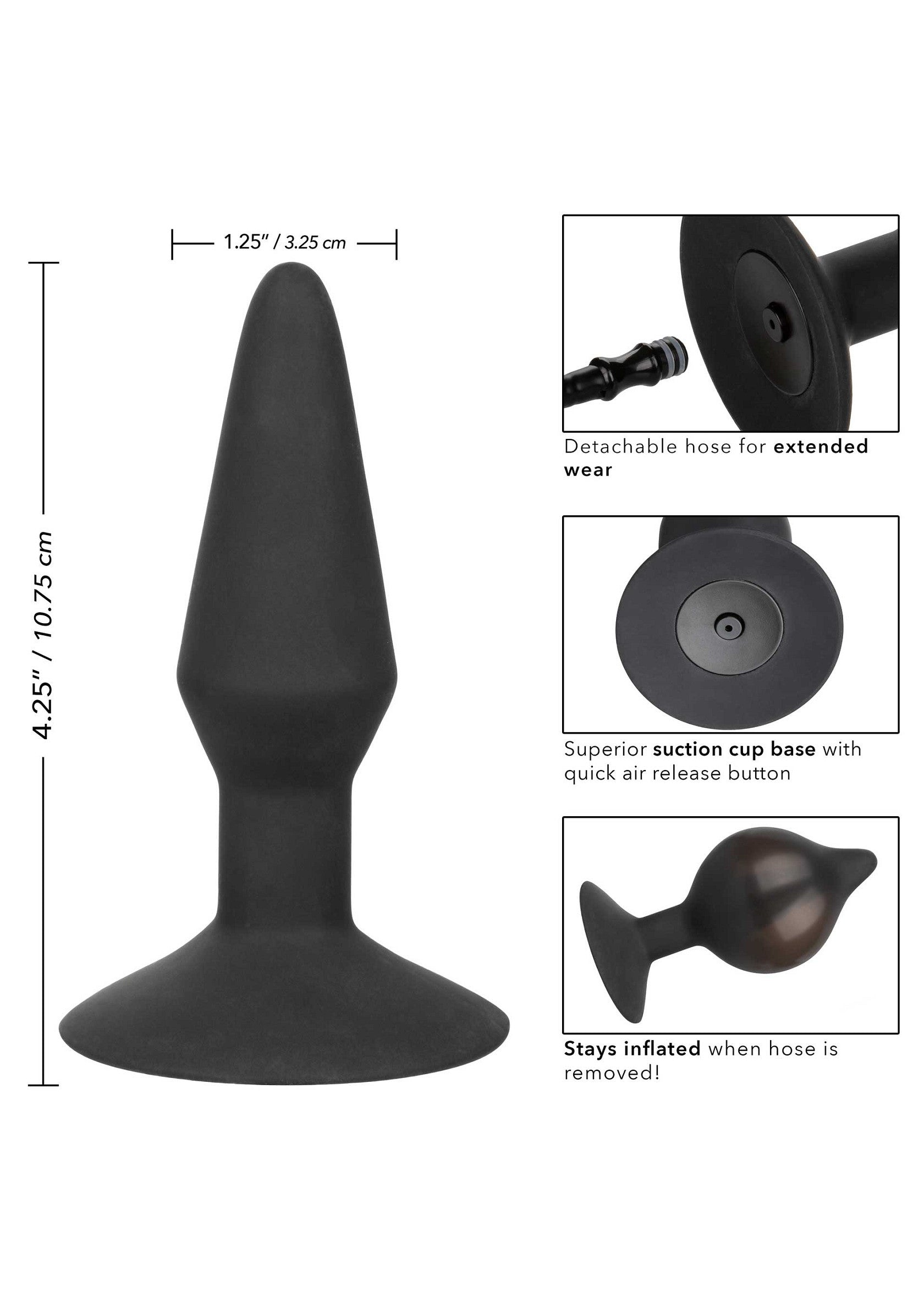 Jouet anal CalExotics Medium Inflatable Plug