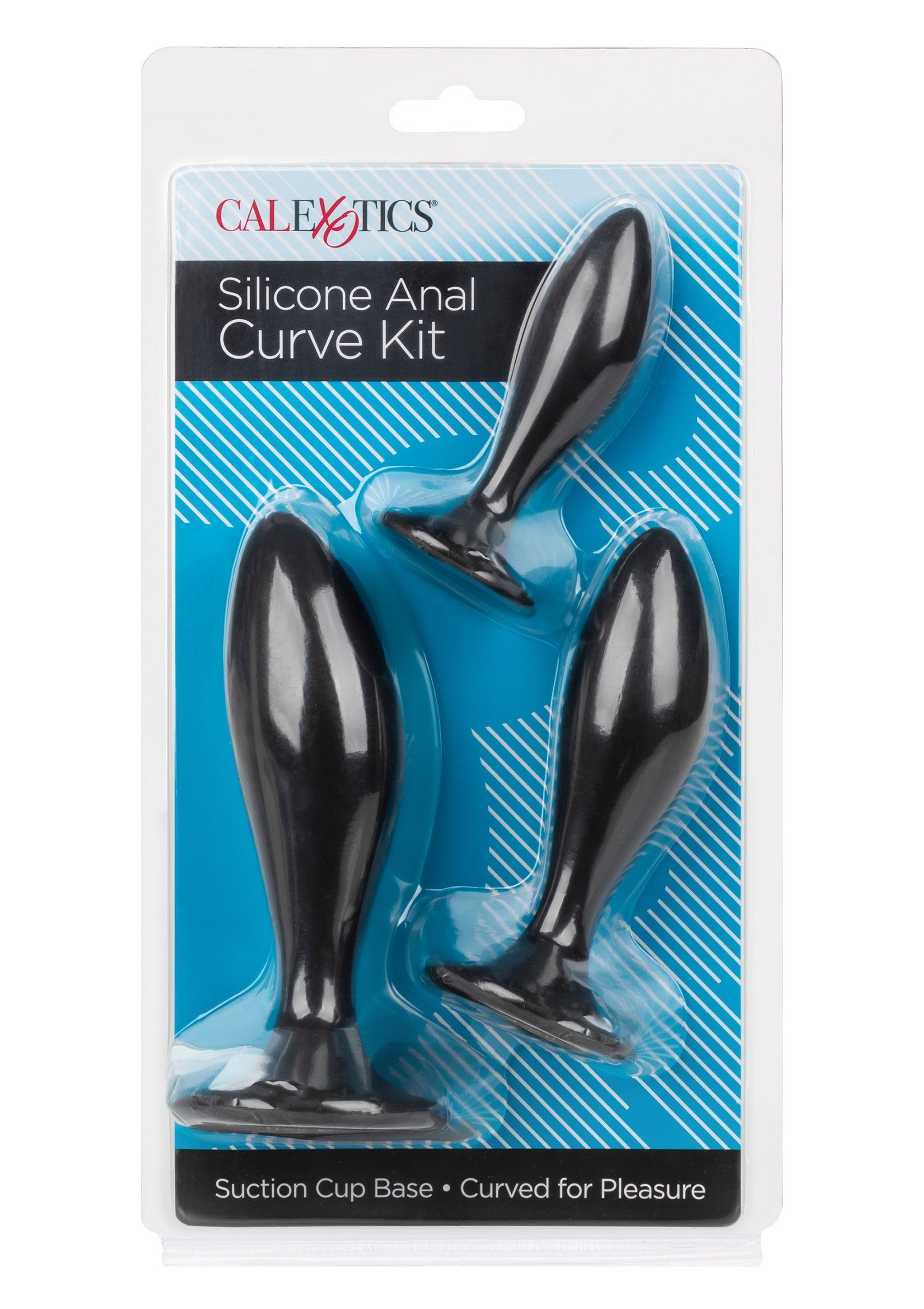 Jouet anal CalExotics Silicone Anal Curve Kit