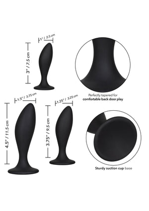 Jouet anal CalExotics Silicone Anal Curve Kit