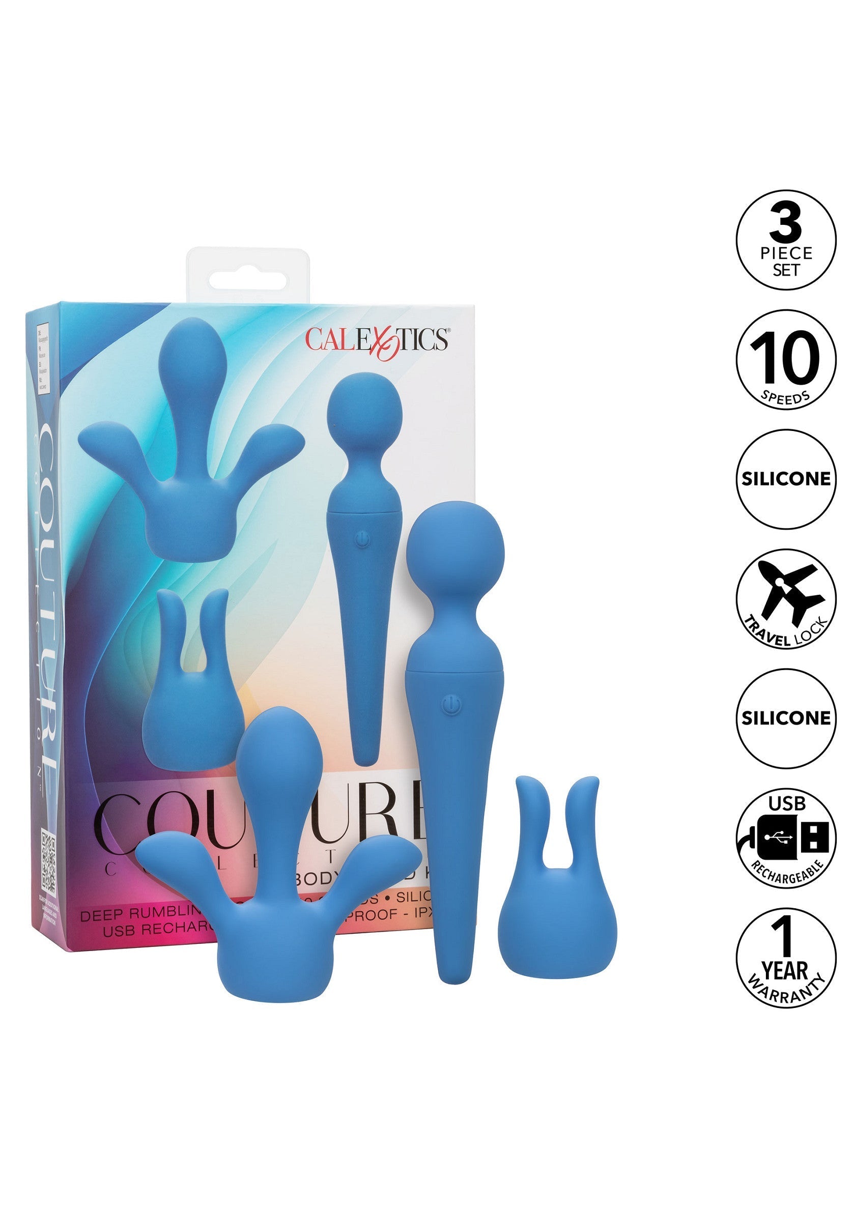 Masseur CalExotics Couture Body Wand Kit