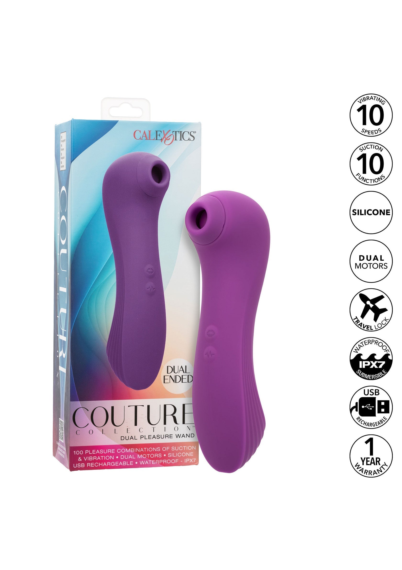 Stimulateur CalExotics Dual Pleasure Wand