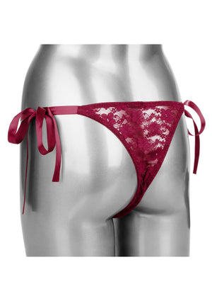Stimulateur CalExotics Remote Control Lace Thong Set