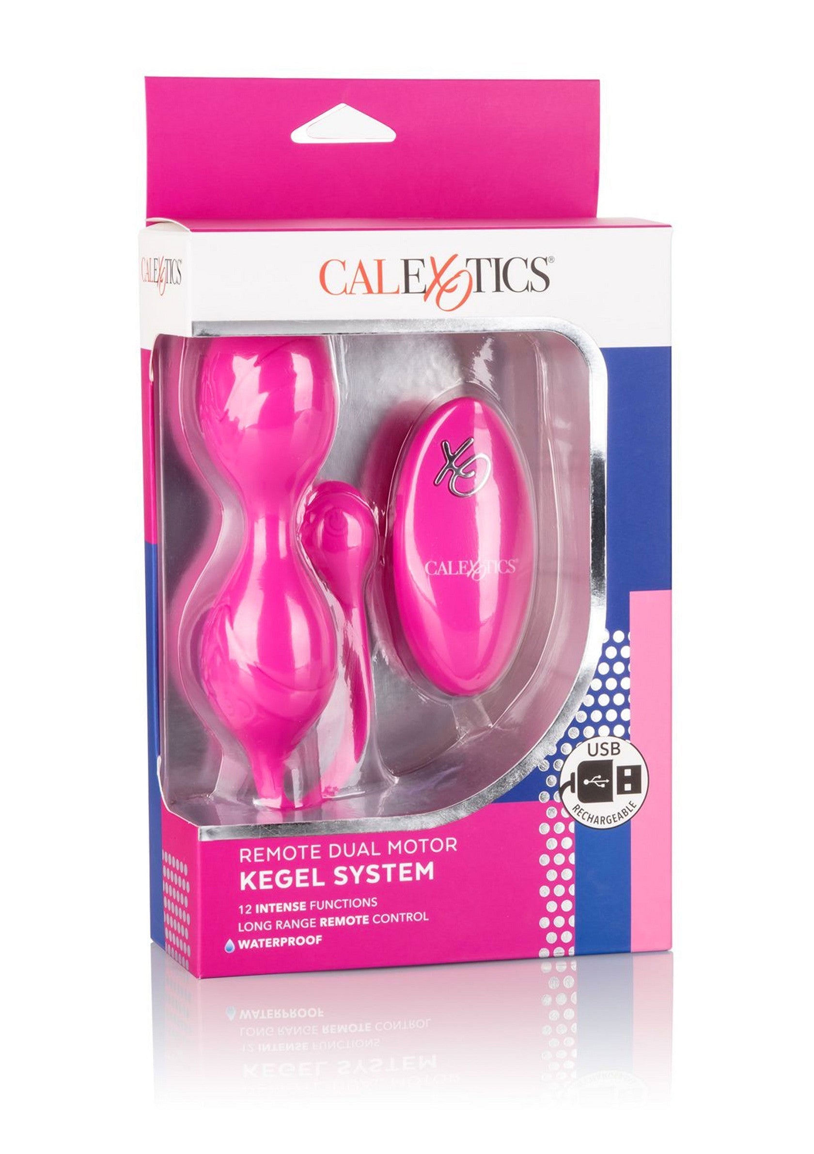 Boules de Geisha CalExotics Remote Dual Motor Kegel System