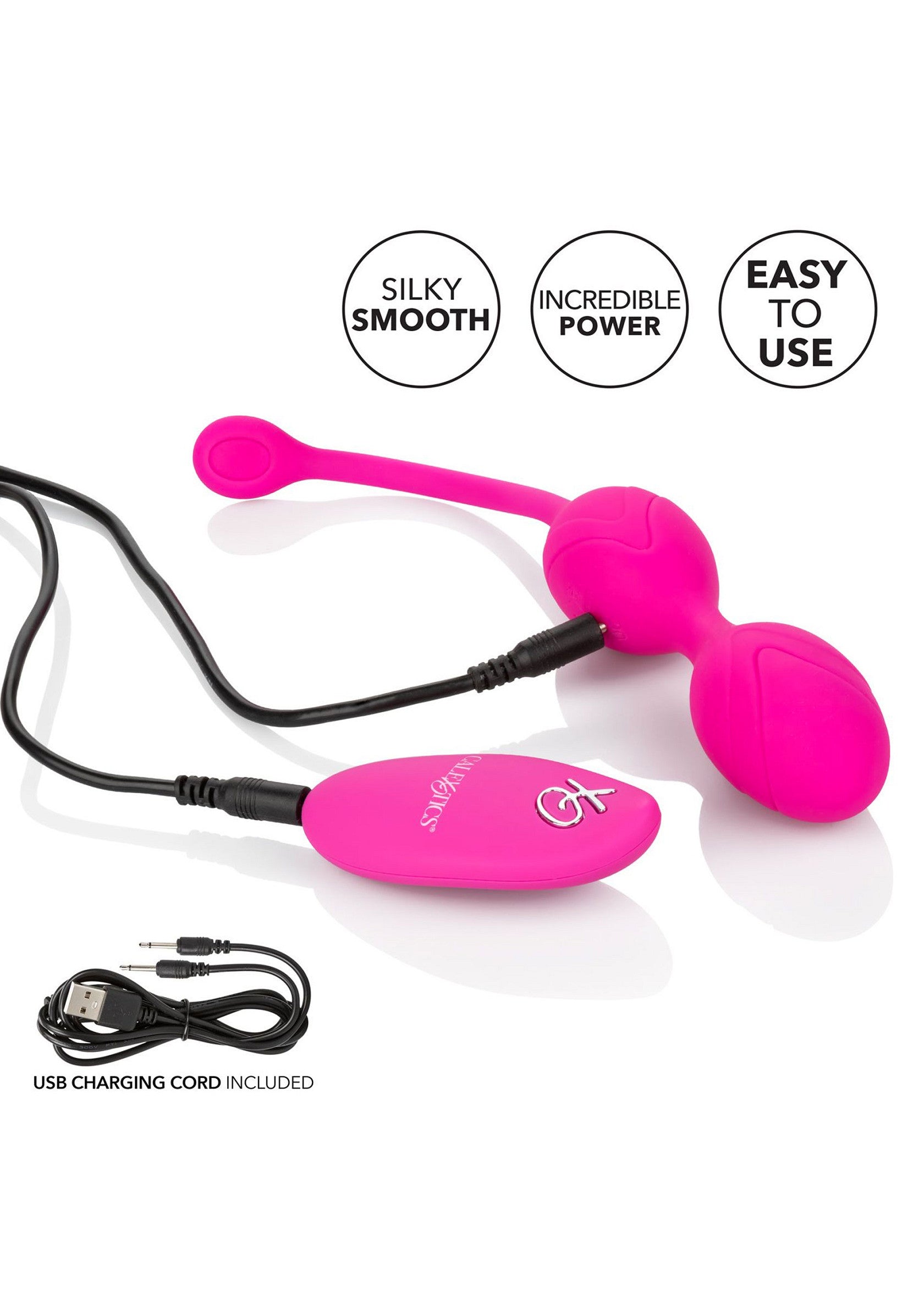 Boules de Geisha CalExotics Remote Dual Motor Kegel System