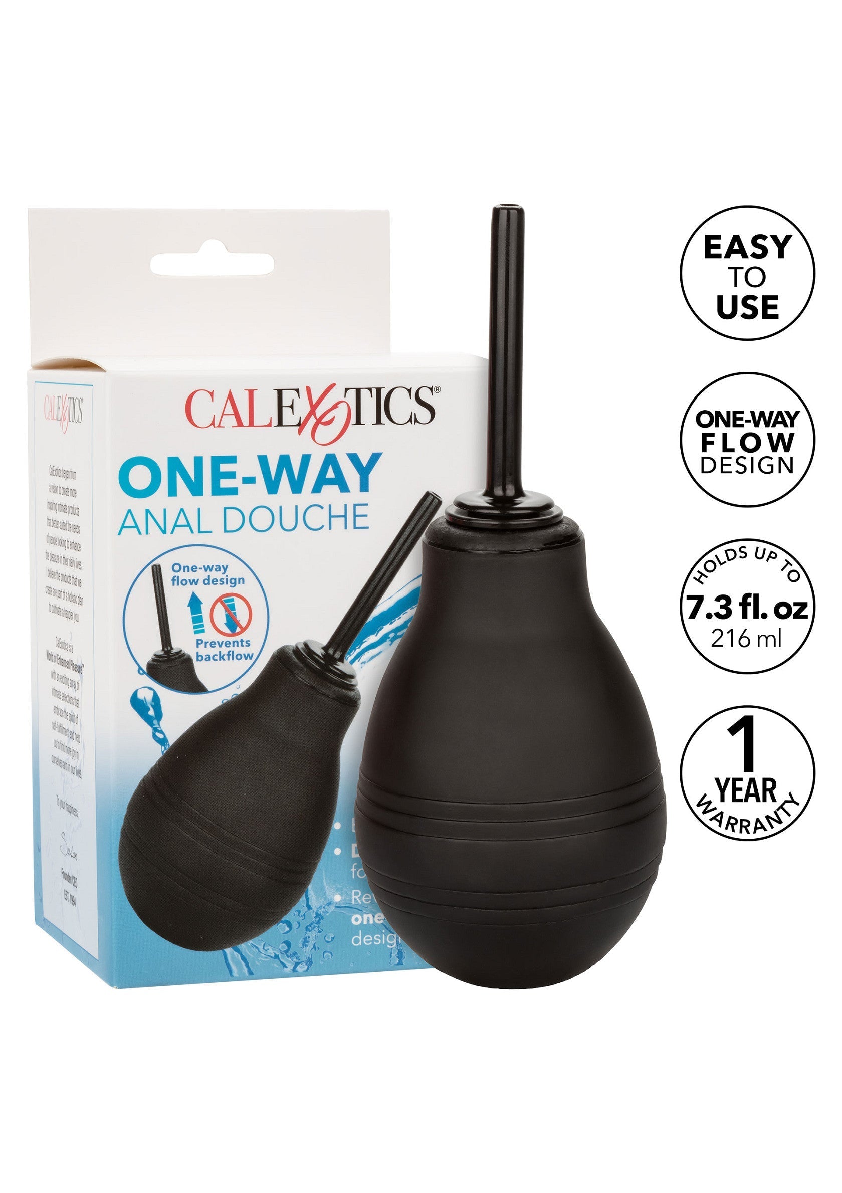 Jouet anal CalExotics Water Systems One-Way Douche