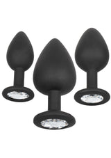 Jouet anal CalExotics Silicone Gem Anal Kit