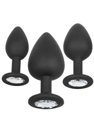 Jouet anal CalExotics Silicone Gem Anal Kit