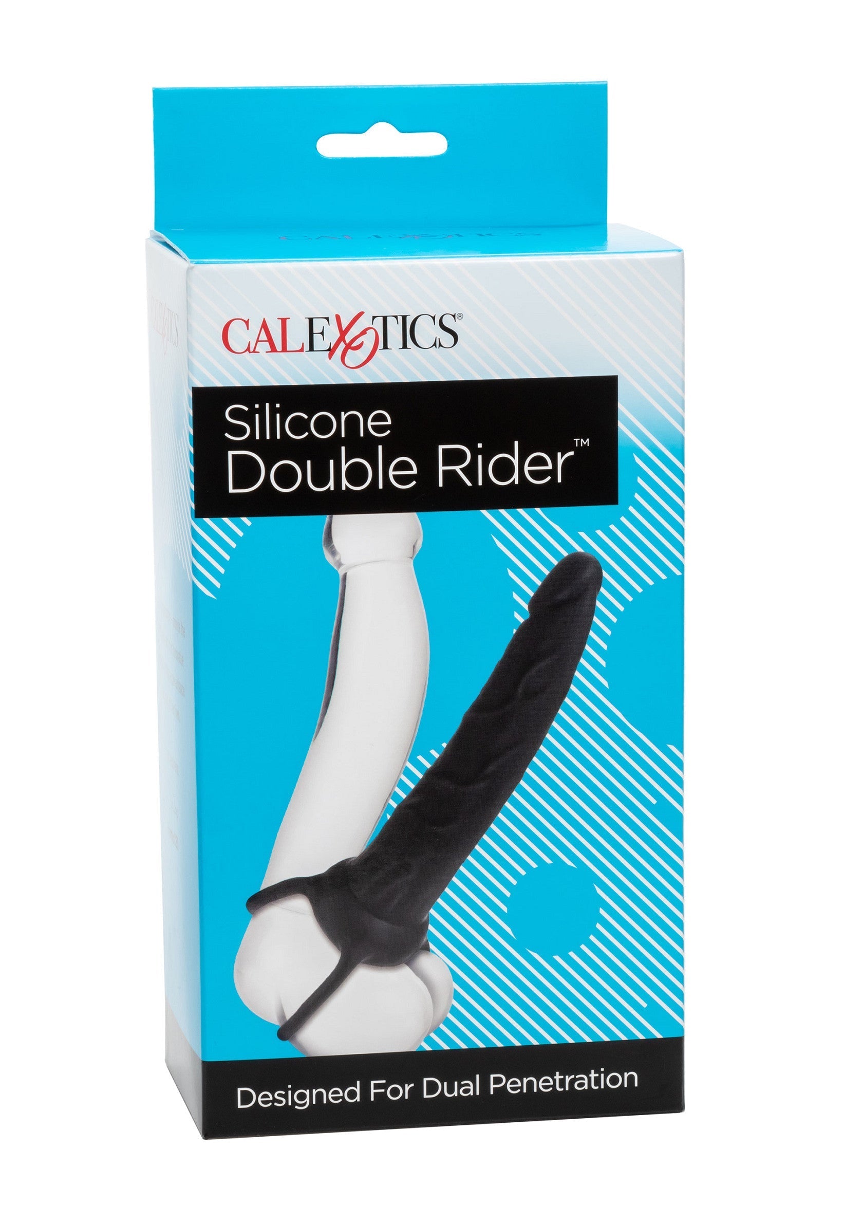 Gode-ceinture CalExotics Silicone Double Rider