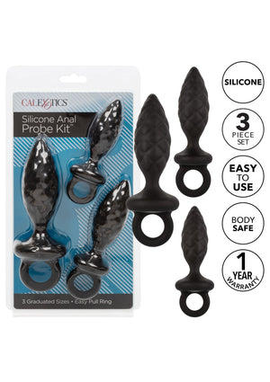 Jouet anal CalExotics Silicone Anal Probe Kit