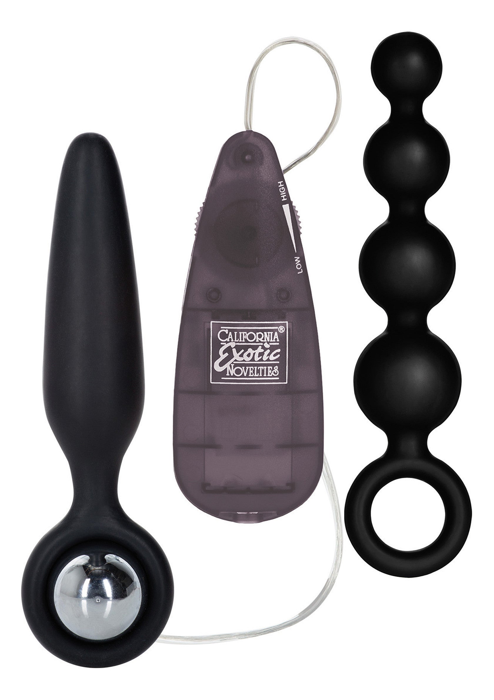 Jouet anal CalExotics Booty Call Booty Vibro Kit