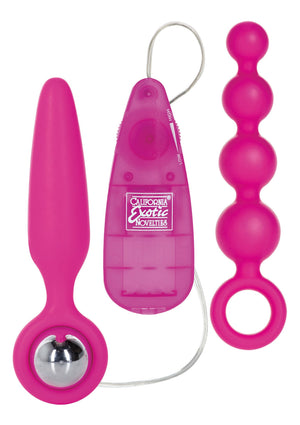 Jouet anal CalExotics Booty Call Booty Vibro Kit
