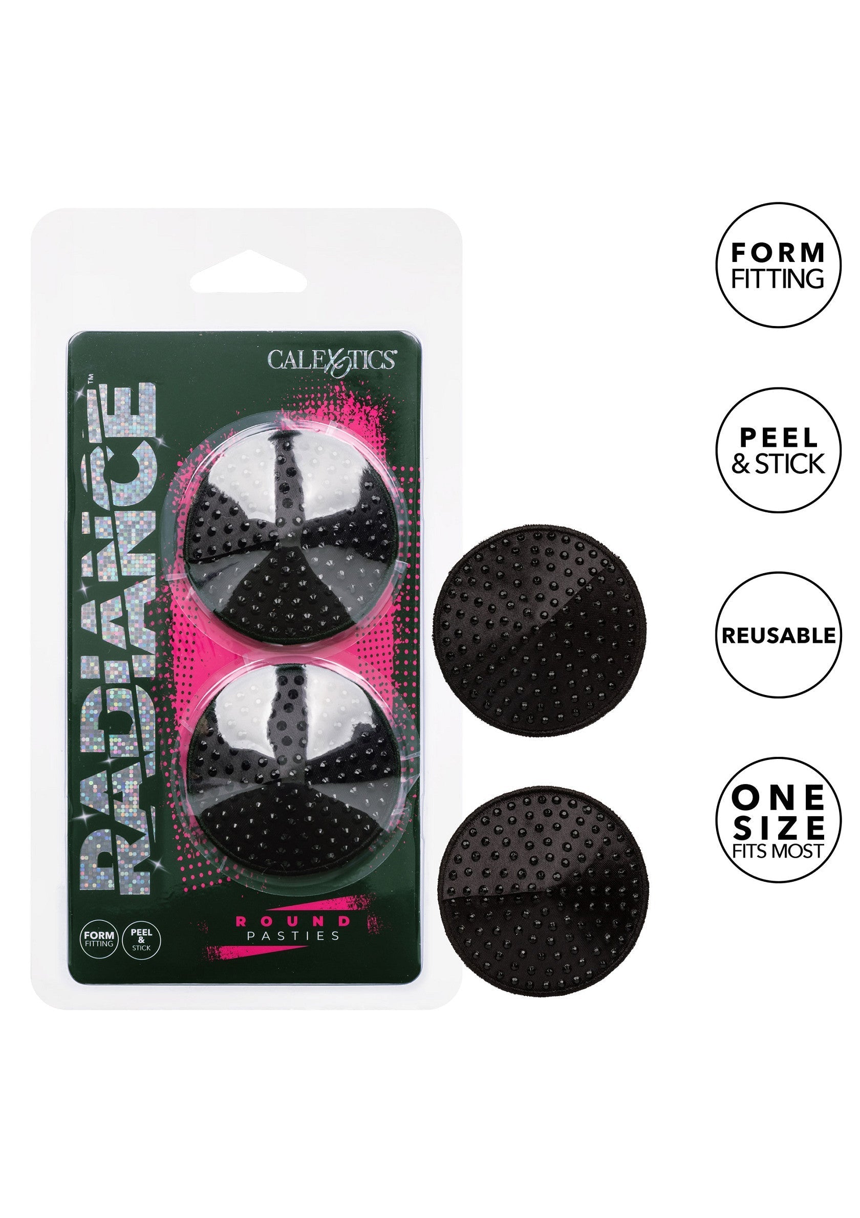 Accessoire BDSM CalExotics Round Gem Pasties