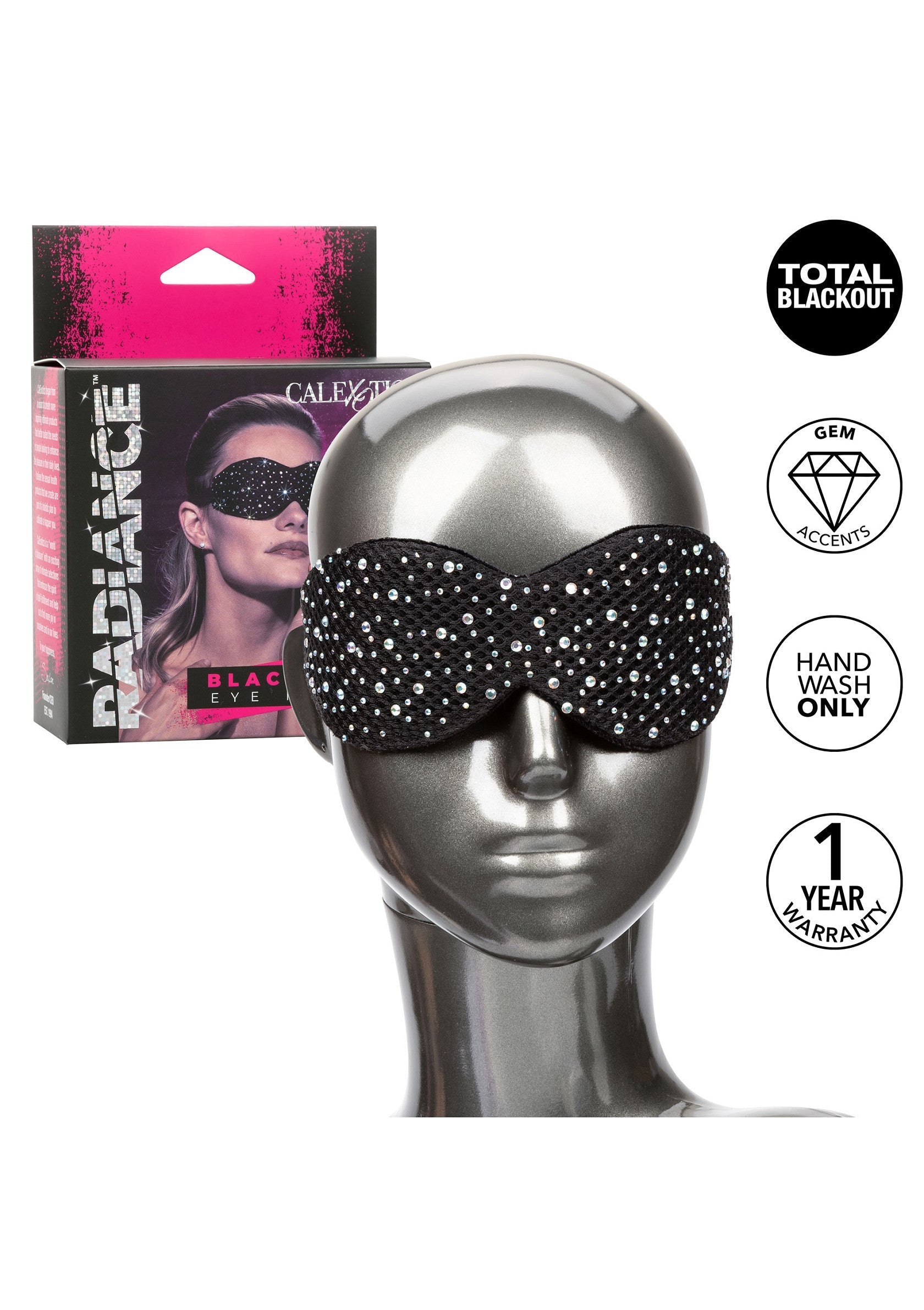 Accessoire BDSM CalExotics Blackout Eye Mask