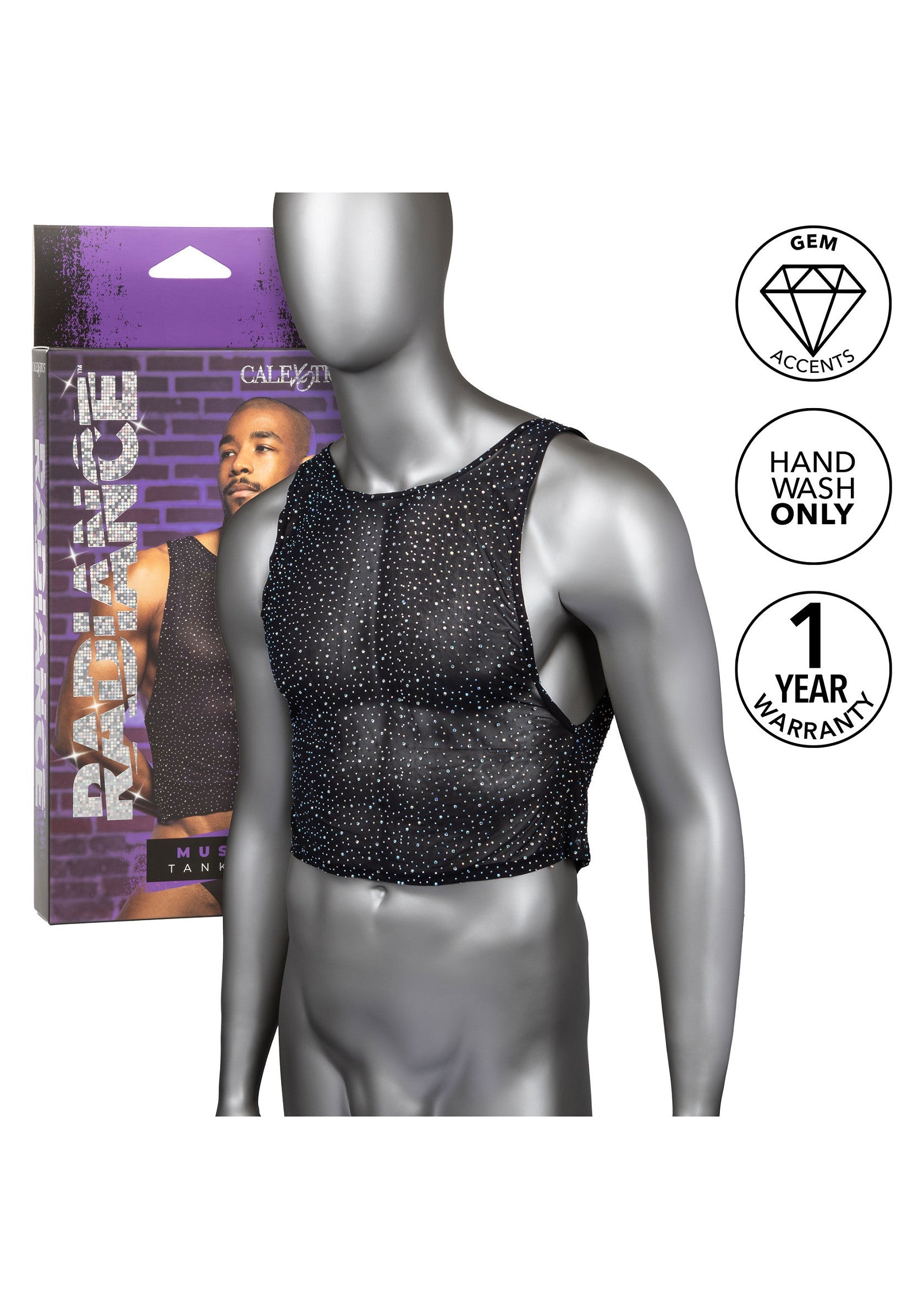 Lingerie CalExotics Radiance Muscle Tank Top
