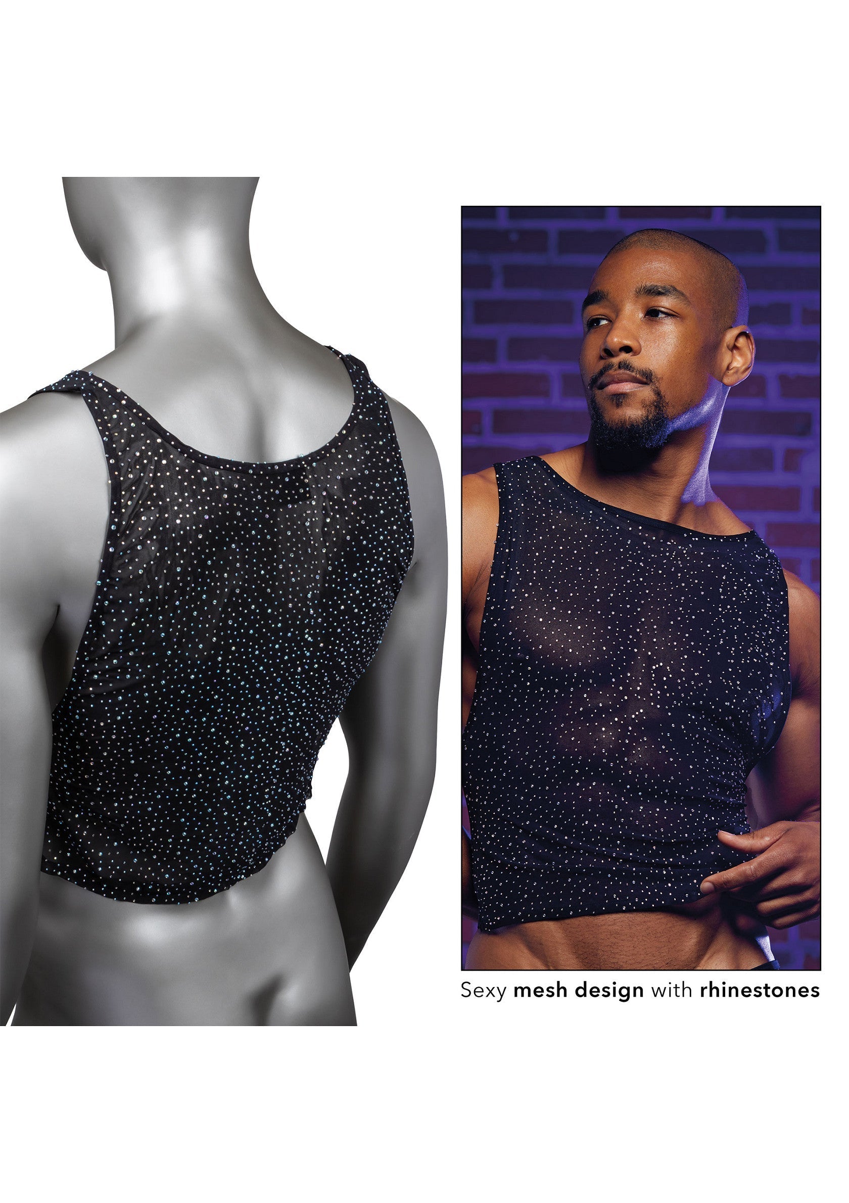 Lingerie CalExotics Radiance Muscle Tank Top