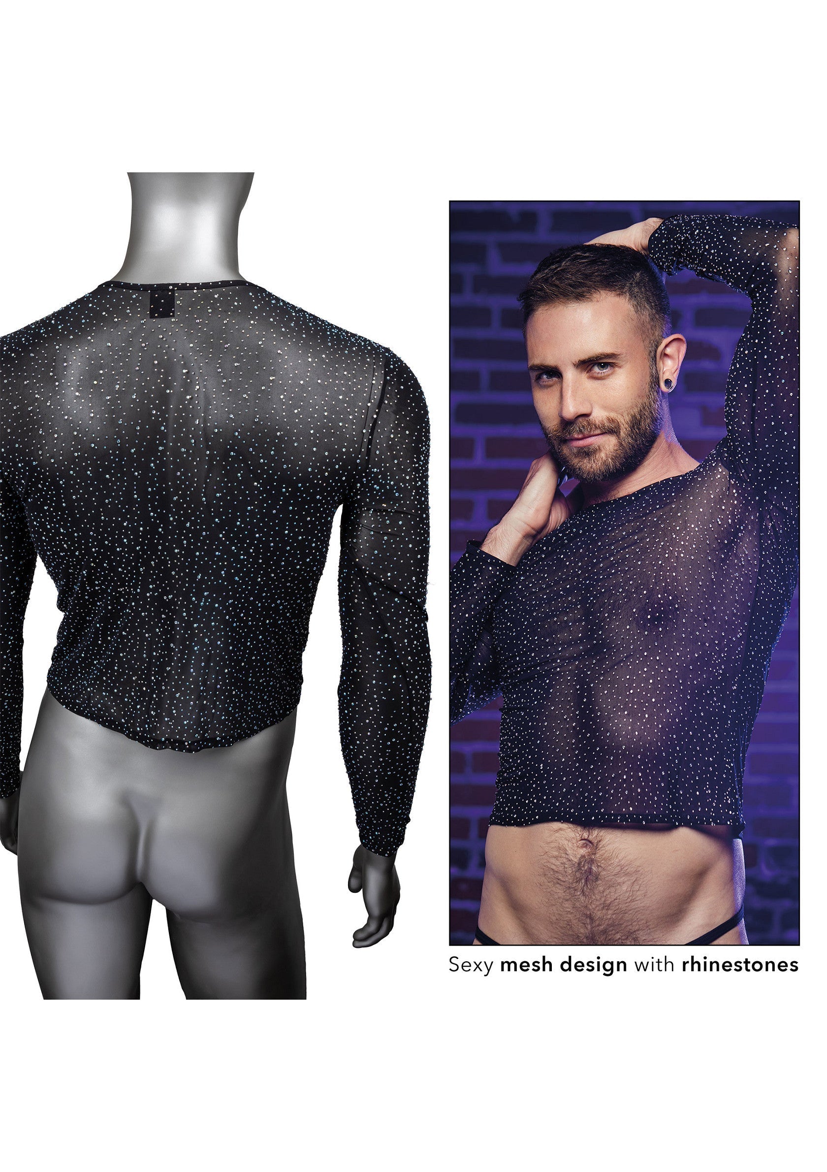 Lingerie CalExotics Radiance Long Sleeve Shirt