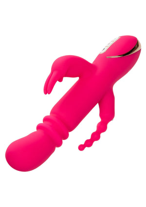 Vibromasseur CalExotics Heated Silicone Triple Rabbit