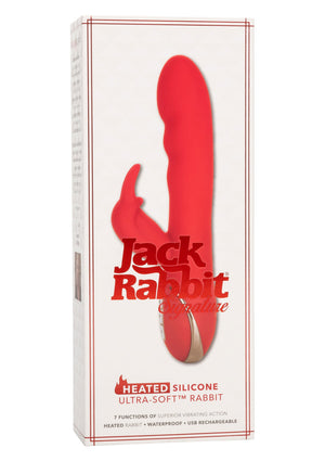 Vibromasseur CalExotics Heated Ultra-Soft Rabbit