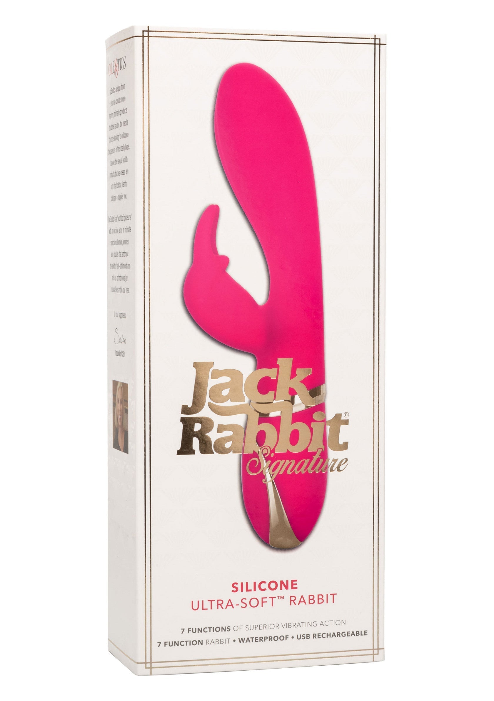 Vibromasseur CalExotics Silicone Ultra-Soft Rabbit