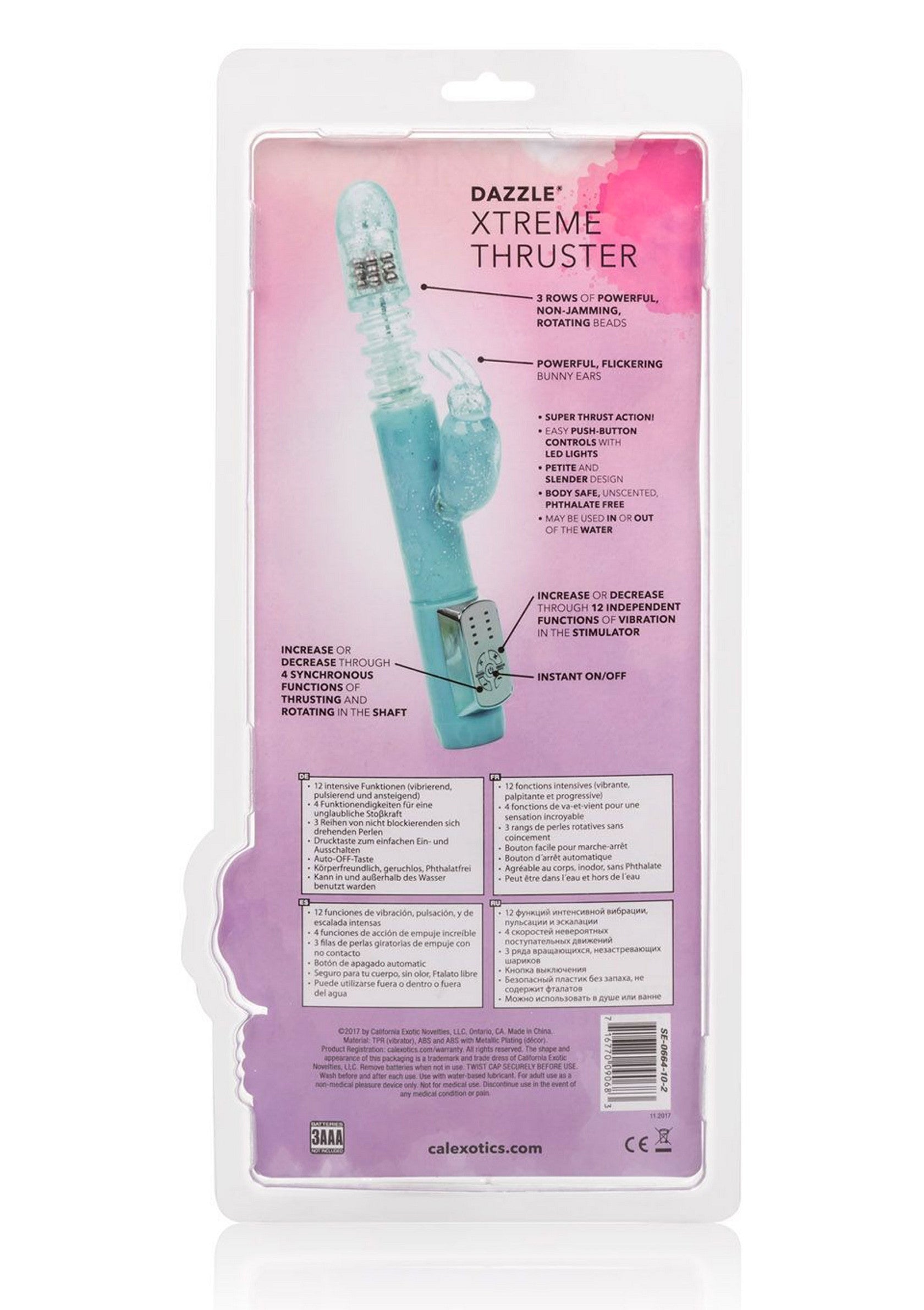 Vibromasseur CalExotics Dazzle Xtreme Thruster