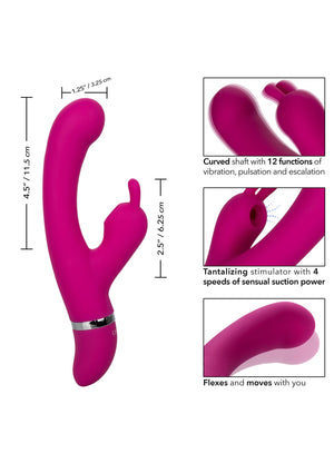 Vibromasseur CalExotics Foreplay Frenzy Bunny Kisser