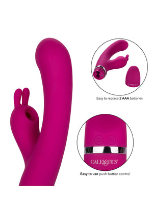 Vibromasseur CalExotics Foreplay Frenzy Bunny Kisser