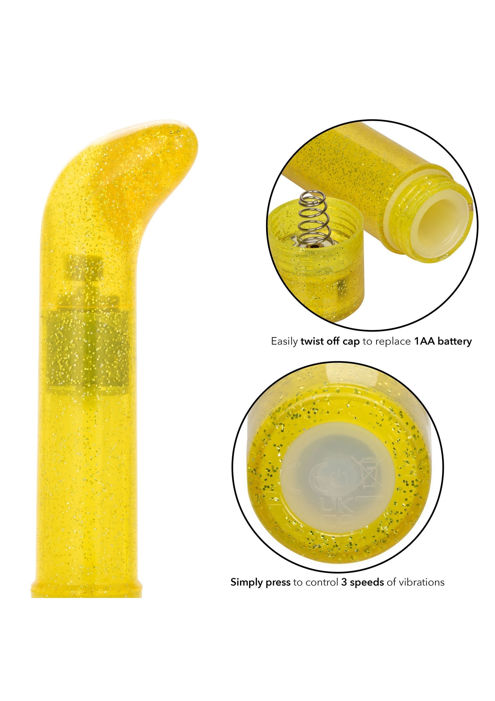 Vibromasseur CalExotics Sparkle Mini G-Vibrator