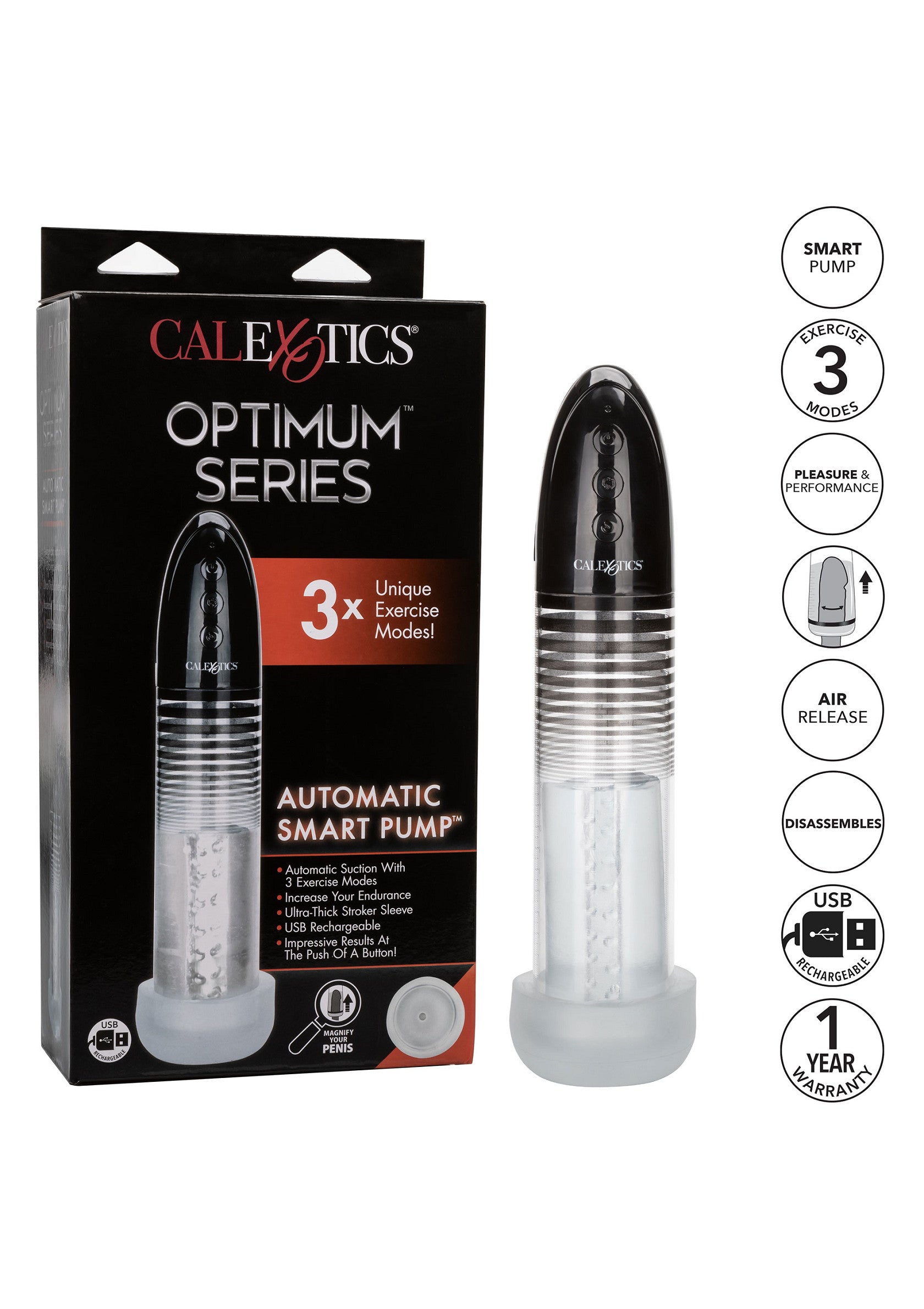 Performance masculine CalExotics Automatic Smart Pump