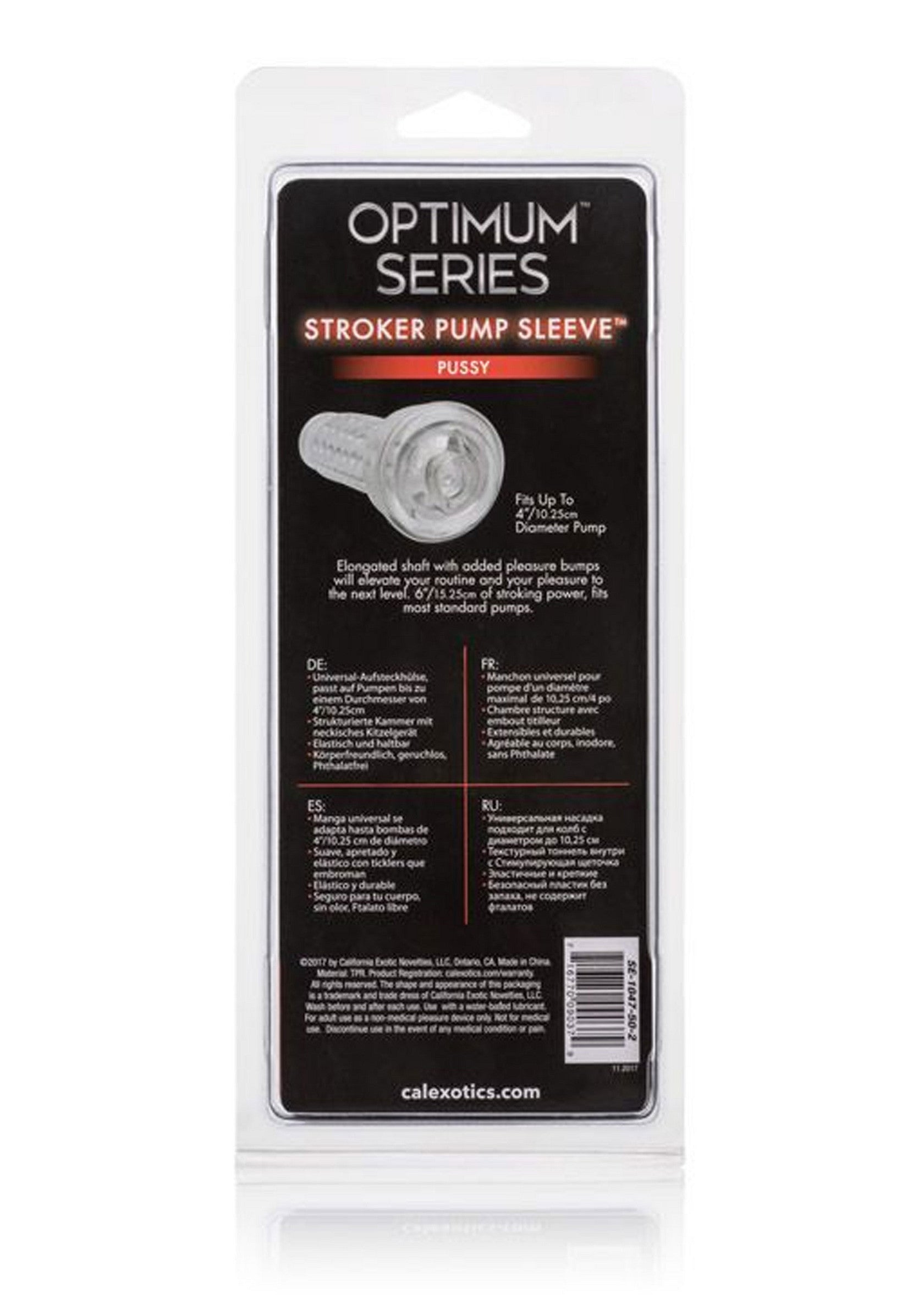 Masturbateur CalExotics Stroker Pump Sleeve Pussy