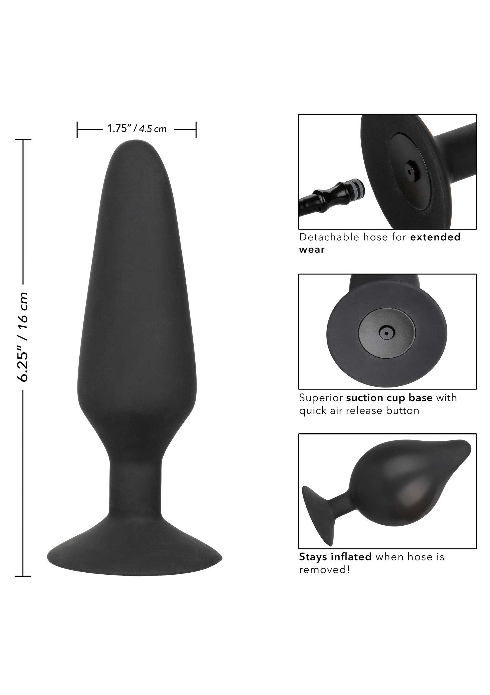 Jouet anal CalExotics COLT Pumper Plug XXXL