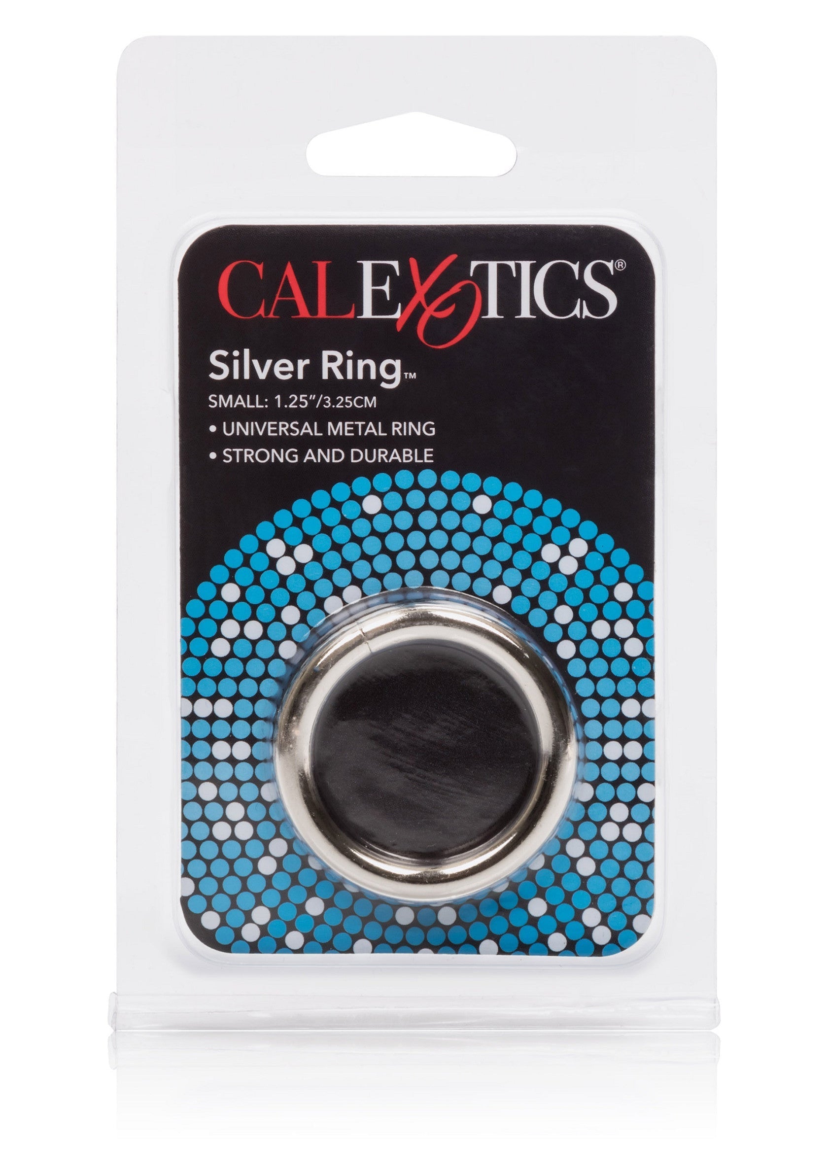 Performance masculine CalExotics Silver Ring Small
