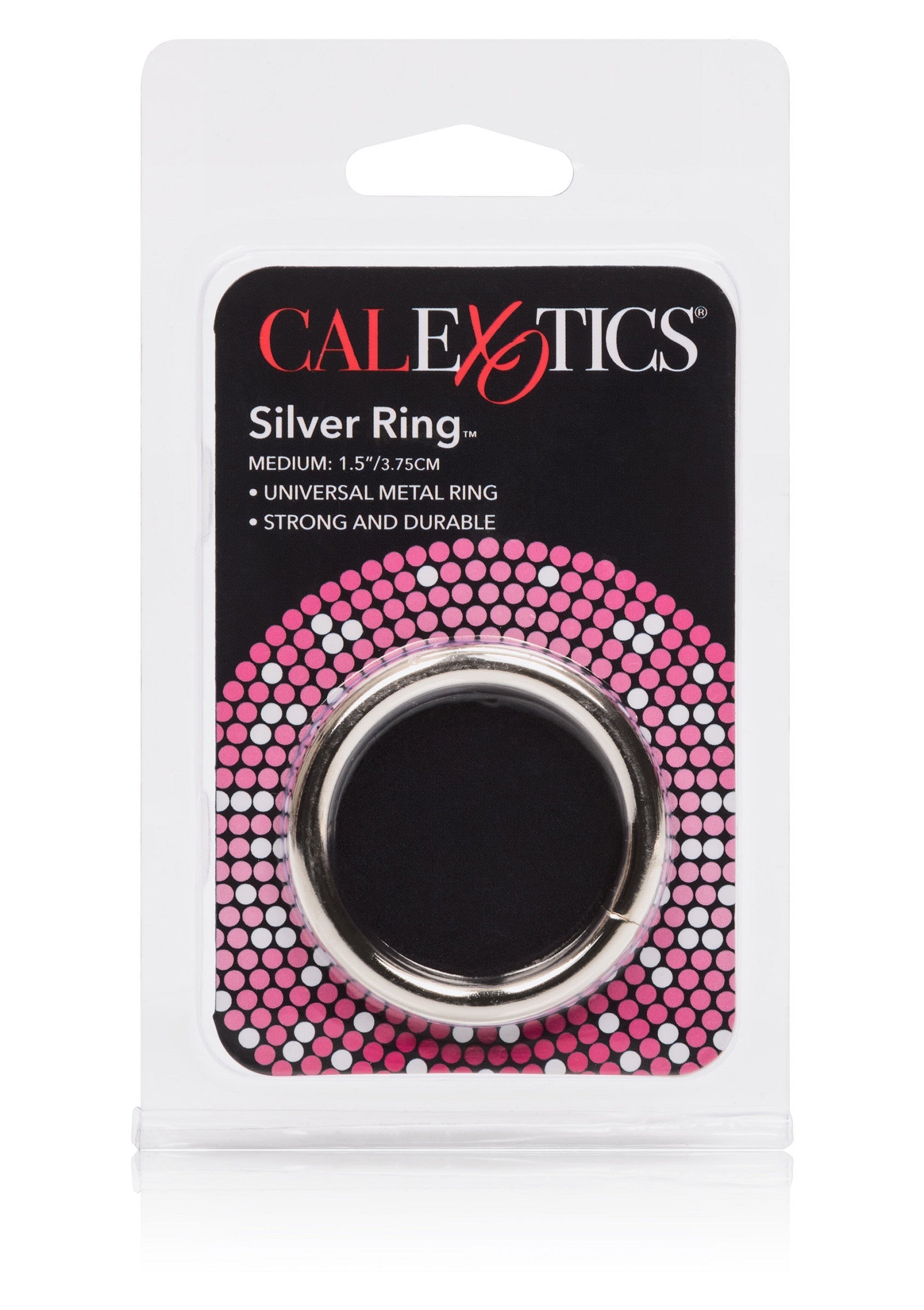 Performance masculine CalExotics Silver Ring Medium