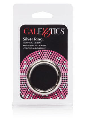 Performance masculine CalExotics Silver Ring Medium