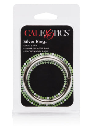 Performance masculine CalExotics Silver Ring Large